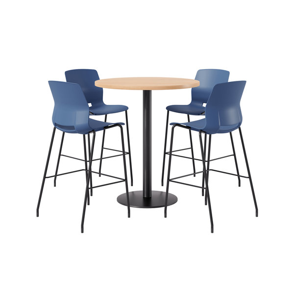 KFI Studios 4 Person Bar Height Dining Set Wayfair